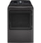 GE Appliances PTD70GBPTDG Top Load Dryers Diamond Gray Front View