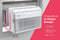 FRIGIDAIRE GHWQ085WD1 7,500 - 8,900 Btu Air Conditioners White – Detail Close-up