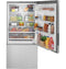 GE Appliances GBE17HYRFS Bottom Freezer Refrigerators Fingerprint Resistant Stainless – Catalog Photo