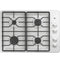 GE Appliances JGP3030DLWW Gas Cooktops White Front View