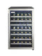 Danby DWC114BLSDD Wine Fridges Black Stainless Steel Front View