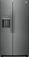 Frigidaire GRSC2352AD Side By Side Refrigerators Black Stainless Steel Front View