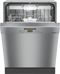 Miele G5008SCU Built-In Dishwashers Clean Touch Steel Front View