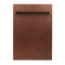 ZLINE DWHHH18 Built-In Dishwashers Hand Hammered Copper Front View