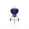 weber-14516001-master-touch-charcoal-grill-22-deep-ocean-blue Front View