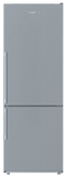 Blomberg Appliances BRFB1046SS Bottom Freezer Refrigerators Fingerprint-Free Stainless Steel With Finished Gray Sides Front View