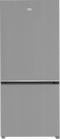 BEKO BFBF30116SSIM Bottom Freezer Refrigerators Fingerprint-Free Stainless Steel Front View