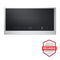 LG MHEC1737F Over The Range Microwaves Print Proof Stainless Steel Front View