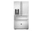 Bertazzoni Professional Series REF36FDFZXNT 36 Inch Freestanding 4-Door French Door Refrigerator with 21.6 Cu. Ft. Total Capacity, Precise Temperature, Individual Quattro Temp Zone Drawer, Dual Humidity-Controlled Crispers, External Water/Ice Dispenser, a