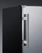 SUMMIT CT66BK2SS 24" Wide Refrigerator-freezer