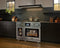 DACOR DOP48T960GS 48" Gas Range, Silver Stainless, Natural Gas/Liquid Propane