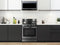 SAMSUNG NX60A6711SG 6.0 cu. ft. Smart Freestanding Gas Range with No-Preheat Air Fry and Convection+ in Black Stainless Steel