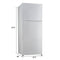 AVANTI FF138G3S1 13.8 cu.ft. Apartment Size Refrigerator