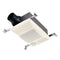100 CFM Heater/Ventilation Fan/Light, 1500W Heater, 100W Incandescent Light, 2.0 Sones