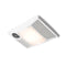 100 CFM Heater/Ventilation Fan/Light, 1500W Heater, 100W Incandescent Light, 2.0 Sones
