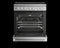 BEKO PRGR34552SS 30" Stainless Steel Pro-Style Gas Range