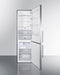 SUMMIT FFBF181ES2IM 24" Wide Bottom Freezer Refrigerator With Icemaker