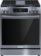 FRIGIDAIRE GCFG3060BD Frigidaire Gallery 30" Front Control Gas Range with Total Convection