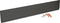 Front Control Range Black Stainless Steel Universal Backguard