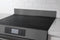 Front Control Range Black Stainless Steel Universal Backguard