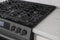 Front Control Gas Range Black Stainless Steel 4-Piece Trim Kit