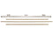 Front Control Gas Range Stainless Steel 4-Piece Trim Kit