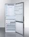 SUMMIT FFBF279SSX 28" Wide Bottom Freezer Refrigerator