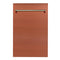 ZLINE KITCHEN AND BATH DPCH18 ZLINE 18" Dishwasher Panel with Traditional Handle [Color: Copper]