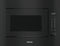 MIELE M2241SCOBSIDIANBLACK M 2241 SC - Built-in microwave oven, 24" width with sensor controls on the side for convenient operation.