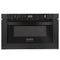 ZLINE 24" 1.2 cu. ft. Microwave Drawer in Black Stainless Steel