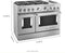 KITCHENAID KFDC558JSS KitchenAid(R) 48'' Smart Commercial-Style Dual Fuel Range with Griddle - Stainless Steel