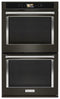 KITCHENAID KODE900HBS Smart Oven+ 30" Double Oven with Powered Attachments and PrintShield™ Finish - Black Stainless Steel with PrintShield™ Finish