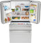 SHARP SJG2254FS Sharp French 4-Door Counter-Depth Refrigerator with Water Dispenser