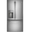 GE APPLIANCES PFD28KYNFS GE Profile™ Series 27.7 Cu. Ft. Fingerprint Resistant French-Door Refrigerator with Door In Door and Hands-Free AutoFill