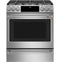 Café™ C2S900P2MS1  30" Smart Slide-In, Front-Control, Dual-Fuel Range with Warming Drawer