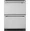 Café™ CDE06RP2NS1  5.7 Cu. Ft. Built-In Dual-Drawer Refrigerator