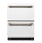 Café™ CDE06RP4NW2  5.7 Cu. Ft. Built-In Dual-Drawer Refrigerator