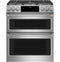 Café™ CGS750P2MS1  30" Smart Slide-In, Front-Control, Gas Double-Oven Range with Convection