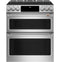 Café™ CHS950P2MS1  30" Smart Slide-In, Front-Control, Induction and Convection Double-Oven Range