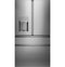 Café™ CVE28DM5NS5  ENERGY STAR® 27.8 Cu. Ft. Smart 4-Door French-Door Refrigerator in Platinum Glass