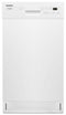 WHIRLPOOL WDF518SAHW Small-Space Compact Dishwasher with Stainless Steel Tub