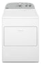 WHIRLPOOL WED4950HW 7.0 cu. ft. Top Load Electric Dryer with AutoDry Drying System White