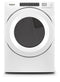 WHIRLPOOL WED5620HW 7.4 cu. ft. Front Load Electric Dryer with Intuitive Touch Controls