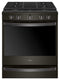 WHIRLPOOL WEG750H0HV 5.8 cu. ft. Smart Slide-in Gas Range with EZ-2-Lift Hinged Cast-Iron Grates