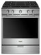 WHIRLPOOL WEGA25H0HZ 5.8 cu. ft. Smart Slide-in Gas Range with EZ-2-Lift Hinged Cast-Iron Grates