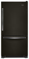 WHIRLPOOL WRB322DMHV 33-inch wide Bottom-Freezer Refrigerator - 22 cu. ft.