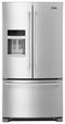 MAYTAG MFI2570FEZ 36- Inch Wide French Door Refrigerator with PowerCold® Feature - 25 Cu. Ft.