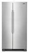 MAYTAG MSS25N4MKZ 36-Inch Wide Side-by-Side Refrigerator - 25 cu. ft.