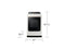 SAMSUNG DVE55CG7500E 7.4 cu. ft. Smart Electric Dryer with Steam Sanitize+ in Ivory