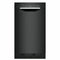 BOSCH SPE53B56UC 300 Series Dishwasher 17 3/4'' Black SPE53B56UC